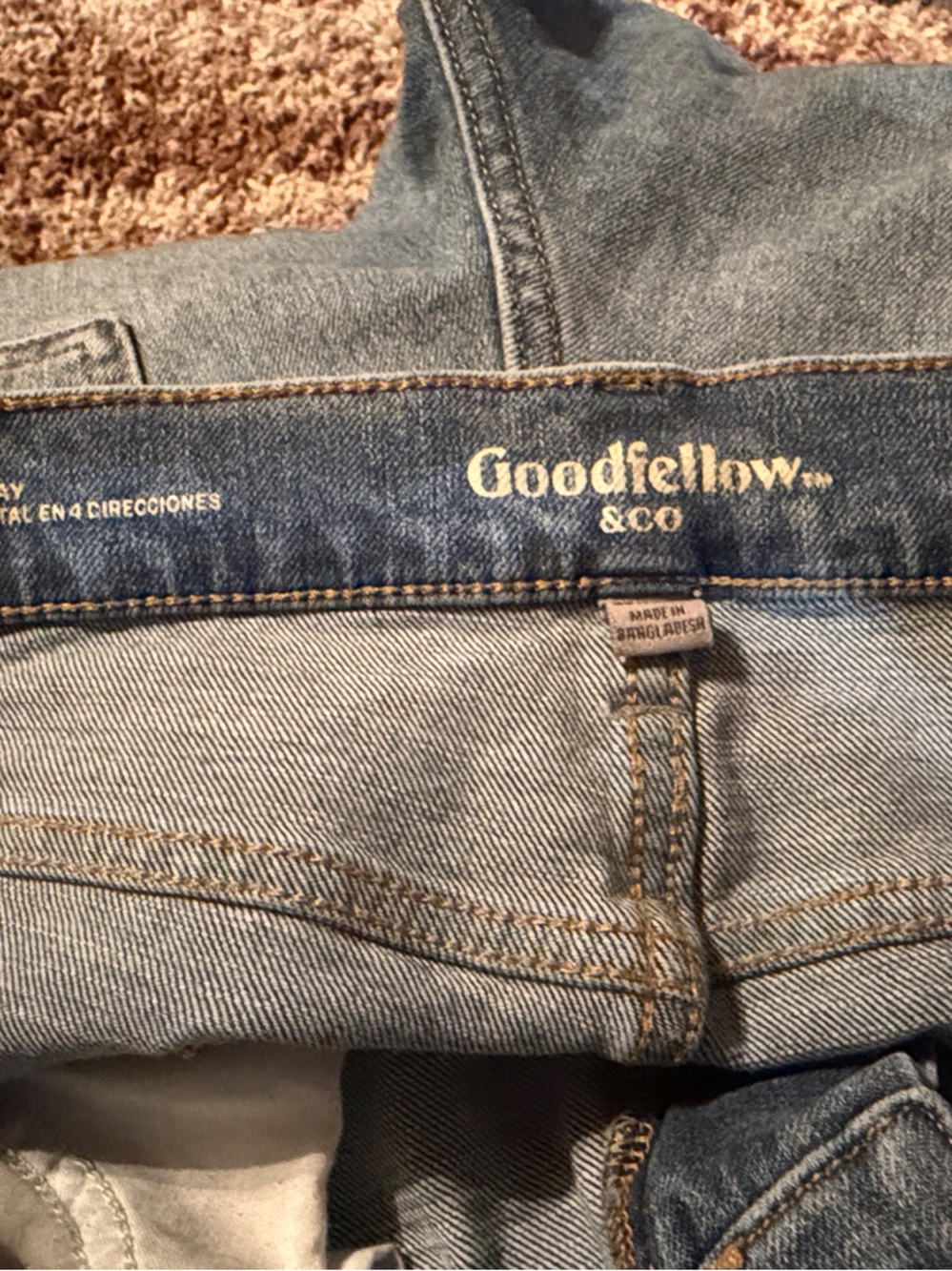 Goodfellow & Co Men’s Light Blue Slim Straight Jeans